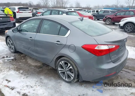2015 Kia Forte Ex из США, поврежденный, VIN KNAFX4A8XF5365179